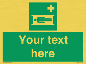 Custom Stretcher Sign